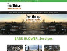Tablet Screenshot of barkblower.com.au